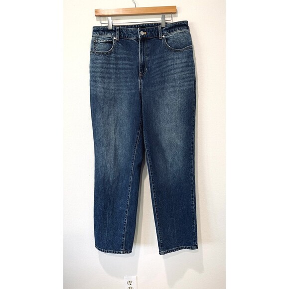 Talbots Jeans 12 High Waisted Relaxed 32x30 Talbots Jeans Palisade Wash Talbots - Picture 1 of 16